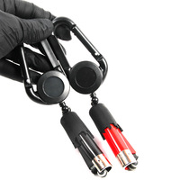 Porte-briquet rétractable en forme de goutte d'eau, étui portable anti-perte pour briquet, laisse de sécurité pour briquet