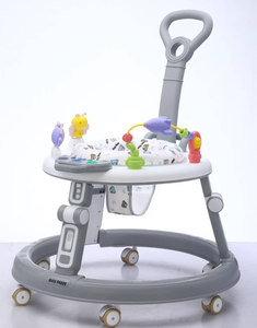 Andador Ergonómico de Plástico Multifuncional Desmontable Anti-O-Leg para Bebés, Plegable de 6 Ruedas, Seguro y Cómodo para <span class=keywords><strong>Primeros</strong></span> <span class=keywords><strong>Pasos</strong></span> - Product Image 6