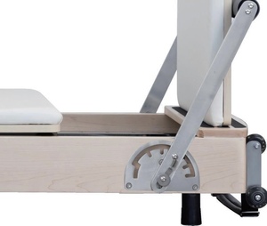 Appareil de fitness et de yoga professionnel pliable CE Reformer en bois d'érable équilibré pour la maison Z88-F en bois d'érable américain + aluminium - Product Image 2