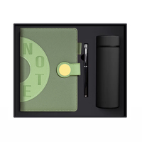 Coffret Cadeau d'Entreprise Premium : Carnet Professionnel avec Thermos Isotherme et Stylo Signature pour Dirigeants