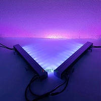 6*4W 12*4W 24*3W DMX512 Pixel RGB RGBW Étanche LED Lumière Mur Rondelle Luminaire