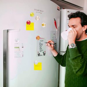 Aimant de réfrigérateur en verre léger, portable, de petite taille, à dos magnétique puissant, aimant souvenir, aimant promotionnel pour réfrigérateur - Product Image 2