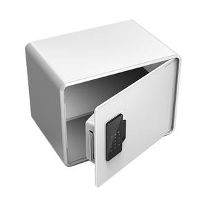 Caja de Seguridad Inteligente con Huella Dactilar y Contraseña, Mini Caja de Seguridad de Acero Antirrobo para Montar en la Pared con Teclado, Mini Caja Fuerte Oculta Colorida - Product Image 1