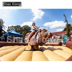 Gioco Divertente di Tiro al Toro Meccanico Gonfiabile, Macchina per Rodeo per Feste ed Eventi - Product Image 6