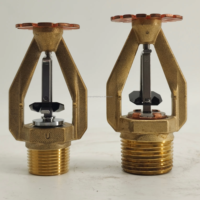 Système d'extinction automatique à réponse rapide Tête de sprinkler ESFR verticale Construction en laiton