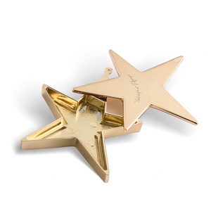 Promotional <b>Cheap</b> Elegant High Quality Pentacle Shape Metal Perfume Balm Packaging <b>Box</b> - Product Image 5