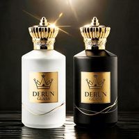 Atomiseur de parfum 30ml 50ml 100ml, flacon pulvérisateur en verre vide, unique, portable, pour voyage, conteneur cosmétique, vente en gros, design personnalisé