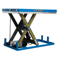 Table élévatrice à ciseaux hydraulique articulée robuste OFY Mexico Standard, certifiée CE ISO, hauteur de levage 6m, construction en acier