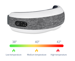 ワイヤレス充電式ブルートゥースミュージックアイマッサージャー電気熱圧縮アイマッサージャー - Product Image 3