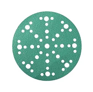 150mm PSA Grinding Electronic Product Metal Surface Sandpaper Disc Wet and Dry Green PET Film Abrasive Sanding Disc - Product Image 5