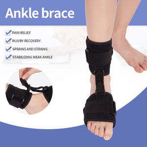 Penstabil pergelangan kaki nilon dapat diatur, penahan kaki jatuh untuk Reel, perlindungan penjepit Drop kaki pengangkat dorsifleksi dalam rehabilitasi - Product Image 2