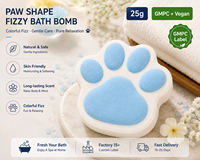 Bonbons effervescents faits main en forme de canne à sucre bio de 25g pour bain relaxant et spa
