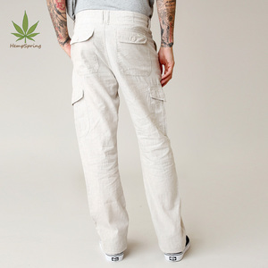 <span class=keywords><strong>Pantaloni</strong></span> Cargo in <span class=keywords><strong>Lino</strong></span> Leggeri, <span class=keywords><strong>Pantaloni</strong></span> Cargo Sostenibili da <span class=keywords><strong>Uomo</strong></span> con Tasche Multiple, <span class=keywords><strong>Pantaloni</strong></span> Cargo Sportivi - Product Image 3