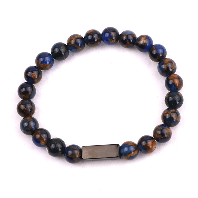 Agate émail doré