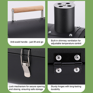 TableTop Garden Outdoor Household Grill Barbeque Portable Bbq Charcoal <b>Camping</b> Grills - Product Image 5