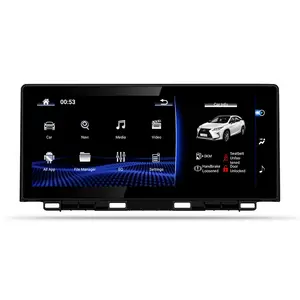 Mekede 10.25 "Octa Core Android9.0 Mobil GPS Navigasi Radio untuk Lexus NX S8 2018 Mobil Audio Multimedia Stereo Video pemain 4 + 32G