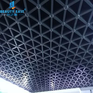 <strong>Egg</strong> <strong>Crate</strong> Look Metal Mesh <strong>Ceiling</strong> Aluminum Grille <strong>Ceiling</strong> Open Cell Strip <strong>Ceiling</strong> - Product Image 6