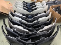 Conjunto de Parachoques Delantero y Trasero Original Usado, Completo y en Buen Estado, con Sensor ACC y Luz Antiniebla para Toyota CHR