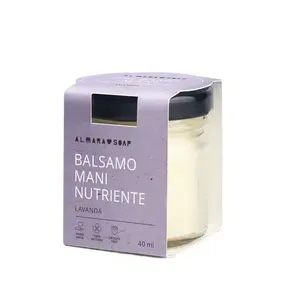 Baume pour les mains Almara à la lavande 40 ml, crème hydratante pour peaux sèches - Product Image 1