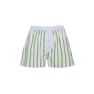 Y2k Mujeres Rayas Imprimir Boxer Shorts Lounge Pijama Shorts Elástico Rise Boxers Cute Boy Shorts Sleep Pj Bottom - Product Image 6
