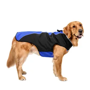 Hot Sell New Design Dog Jacket Waterproof Soft Light Reflective Pet Rain Coat Pet Jacket Clothes