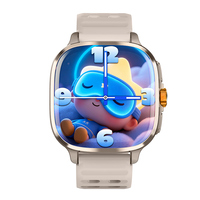 Android Kinder Smartwatch 4G GPS-Tracking SOS-Taste IP67 Quadratisches 2,14-Zoll-Display Design für Teenager Sicherheit Magnetisches Aufladen