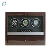 Remontoir de montre Luxe Automatique Remontoir de Montre en Bois 3 Montres Haute Qualité Professionnel Top Chord Silencieux Anti Magnétique