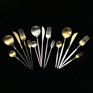 Ensemble de couverts de luxe de style portugais en acier inoxydable doré, ensemble de couverts de mariage, ensemble de couverts pour la salle à manger, dans une boîte en bois - Product Image 3