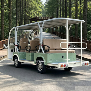 Bus électrique anti-retournement avec fenêtre panoramique et cabine insonorisée pour les opérations en zone de beauté montagneuse - Product Image 1