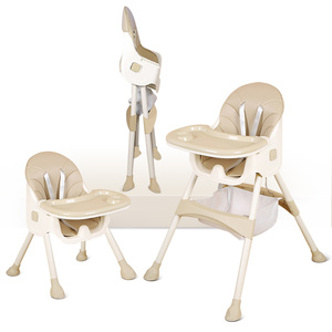 Seggiolone per Bambini 3 in 1 Convertibile in Sedia da Pranzo Economica e Compatta per l'Alimentazione - Product Image 1