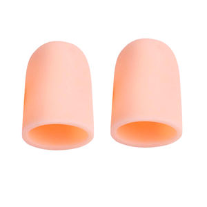 Penutup Gel silikon pelindung jari kaki, alat pemisah kuku perawatan kaki, pencegah lecet, pereda sakit - Product Image 2