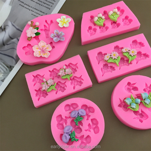 <span class=keywords><strong>Moule</strong></span> en silicone Fleur de marguerite 'Early Riser' - Petites formes de fleurs pour fondant, chocolat, résine polymère - Idéal pour la décoration de gâteaux - Product Image 2