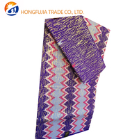 Kain Organza Afrika Batik Tenun Katun 100% Mewah Anti-Pil, Polos, untuk Anak Laki-laki