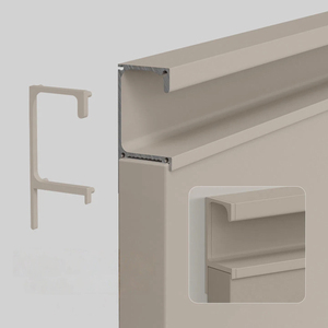 G-Type Recessed Concealed Edge-Sealing Cabinet Pulls for Wardrobes Kitchen Cabinets Drawers &amp; Dressers - Product Image 4