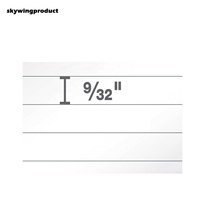 Cahier professionnel à Double fil Skywing 9 1/2x6 5/8 pouces 80 feuilles couverture en papier ligné pour le travail