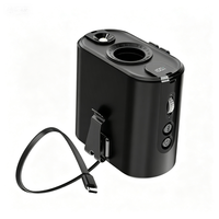 Nouveau Ventilateur Personnel Rechargeable 2026 à Clipser Cou et Taille, Moteur Sans Balais, Silencieux, en Plastique, Autonomie 8H, Idéal Sports et Activités Extérieures