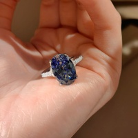 Bague empilable en argent S925 pour femme, style Instagram, avec diamant de luxe à haute teneur en carbone, taille œuf de colombe, motif étoile et fleur de glace