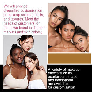 Оптовая продажа: Водостойкая матовая жидкая тональная основа с консилером, контролем жирности и отбеливающим эффектом, высокое покрытие для ежедневного использования - Product Image 6