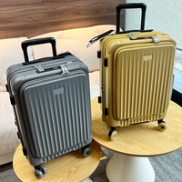 Tas Koper Kabin Hardshell ABS+PC, Tas Perjalanan, Koper Ringan, Tas Trolley 20 Inch