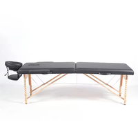 Table de massage facial portable moderne avec pieds en bois, appui-tête, pliable, pour salon de beauté, spa, avec étui de transport, camillas de masajes