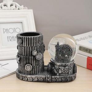 Vintage <span class=keywords><strong>Eiffel</strong></span> tháp London THÁP CẦU mô hình pha lê bóng bút chủ nhựa thủ công giáng sinh Halloween lễ hội Quà Tặng nghệ thuật - Product Image 6