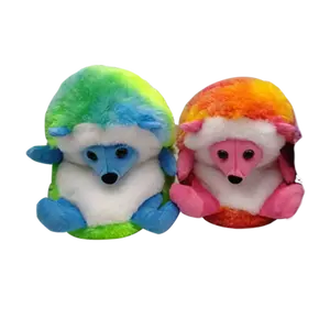 Venta al por mayor del bebé <span class=keywords><strong>erizo</strong></span> precioso 6,5 pulgadas colorido animal de peluche de juguete de peluche <span class=keywords><strong>erizo</strong></span> - Product Image 2