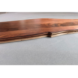 <span class=keywords><strong>Parquet</strong></span> d'art unique en bois de <span class=keywords><strong>noyer</strong></span> de forme irrégulière de style antique sur mesure de luxe extraordinaire - Product Image 4