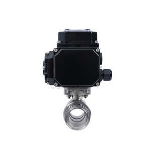 Actuador HL05 AC220V, Conjunto de Válvula de Bola Sanitaria de Dos Vías de Acero Inoxidable 304, IP67, Personalizado, Soporte OEM para la Industria del Agua - Product Image 3