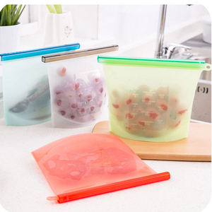 Custom Reusable Pouch Container Packing Set Food Grade Silicone <b>Bag</b> - Product Image 4