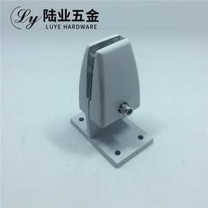 Clip de fixation double face Luye Hardware en alliage d'aluminium pour cloison de bureau avec base pour mobilier commercial - Product Image 4