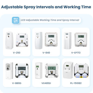 SVAVO LCD/LED Digital Aerosol Dispensador Serie Detección de luz Pulverización automática <span class=keywords><strong>Perfume</strong></span> Ambientadores Dispensador para comercial - Product Image 2