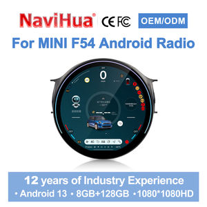 Autoradio Android Navihua Lecteur DVD Stéréo Carplay Audio Multimédia GPS Navigation pour BMW MINI F54 F55 F56 F60 NBT EVO - Product Image 1