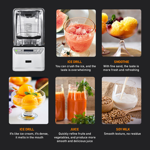 MOSEENER ağır ticari suyu meyve Mixeur traş buz makinesi 2 in 1 taze sıkacağı mikser Smoothie blenderı makinesi - Product Image 3