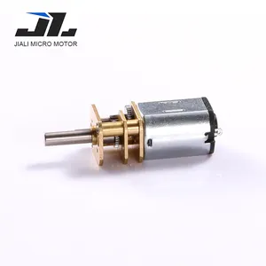 JL-N20 DC 6V 200 סל"ד מיני מתכת הילוך מנוע עם גלגל שנתי דגם: n20 3mm פיר קוטר עבור RC רכב רובוט דגם צעצועים